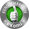 Utsedd med eKomis Standardsigill!